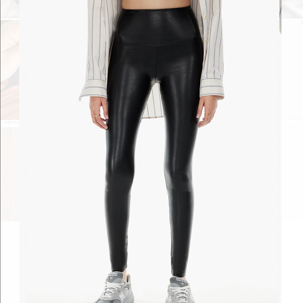 NWOT Wilfred Free Daria Leather Pant - Picture 2 of 4